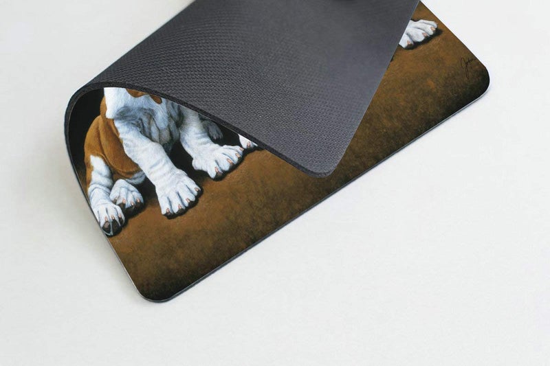 Smooffly Computer Mouse Pad Dogs,Basset Hound Large Mousepad Great Present Idea - Image 5